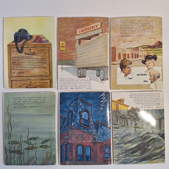 12 Vintage High Noon Books Lot Perspectives Set 1 Adventure & Mystery - Picture 14 of 14